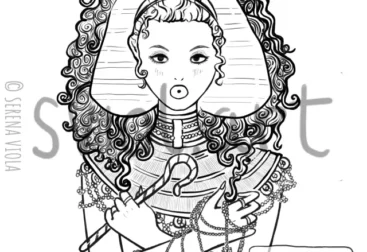 Egyptian woman with crossed arms