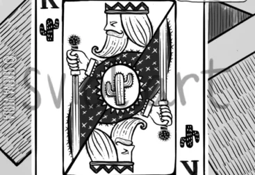 king playing cards